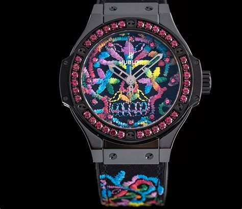 hublot broderie sugar skull|HUBLOT BIG BANG BRODERIE SUGAR SKULL .